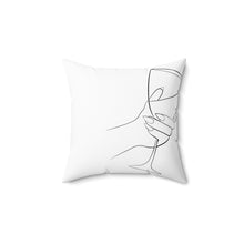 Load image into Gallery viewer, 2 Cups Polyester Square Pillow