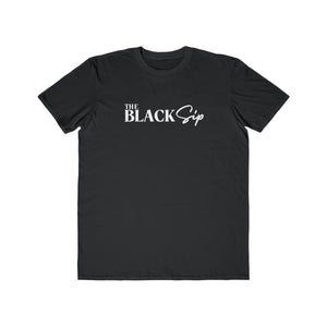 Stylish Black Sip Men's Tee - Lightweight Fashion Shirt