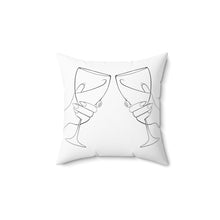 Load image into Gallery viewer, Cheers Polyester Square Pillow
