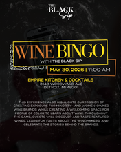 Load image into Gallery viewer, The Black Sip Wine Bingo Brunch @ Empire
