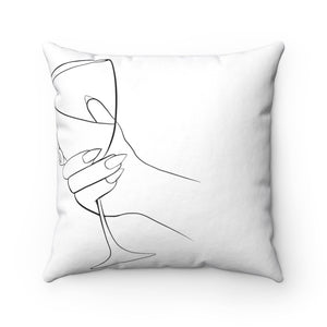 2 Cups Polyester Square Pillow